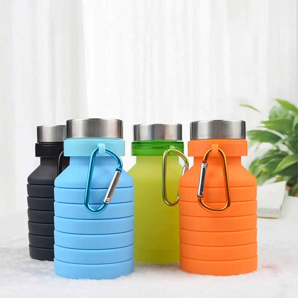 Collapsible Sports Water Bottle for Outdoor Activities