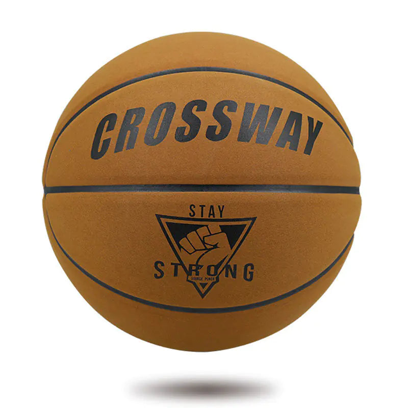 Professional Size 7 Soft Microfiber Basketball - Purple