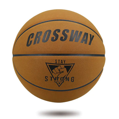 Professional Size 7 Soft Microfiber Basketball - Purple
