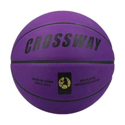 Professional Size 7 Soft Microfiber Basketball - Purple