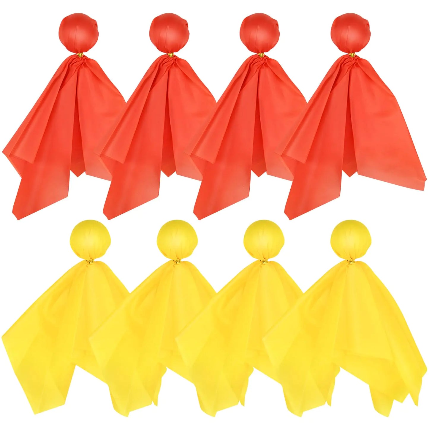 8pcs Football Penalty Flags Football Challenge Flags Referee Flag