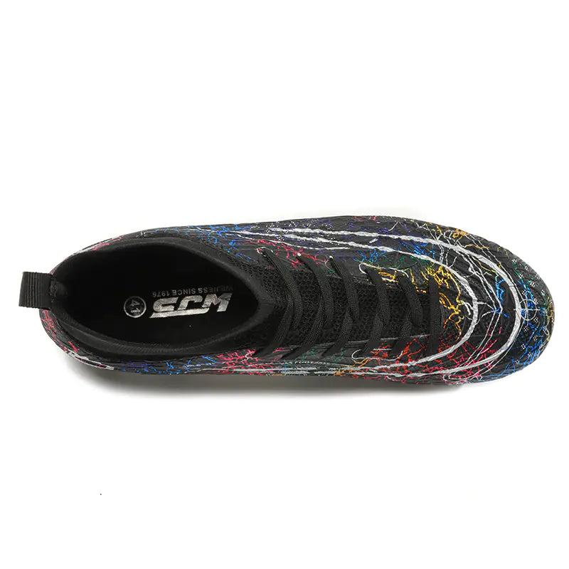 Men's Microfiber Outdoor Training Soccer Shoes