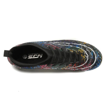 Men's Microfiber Outdoor Training Soccer Shoes