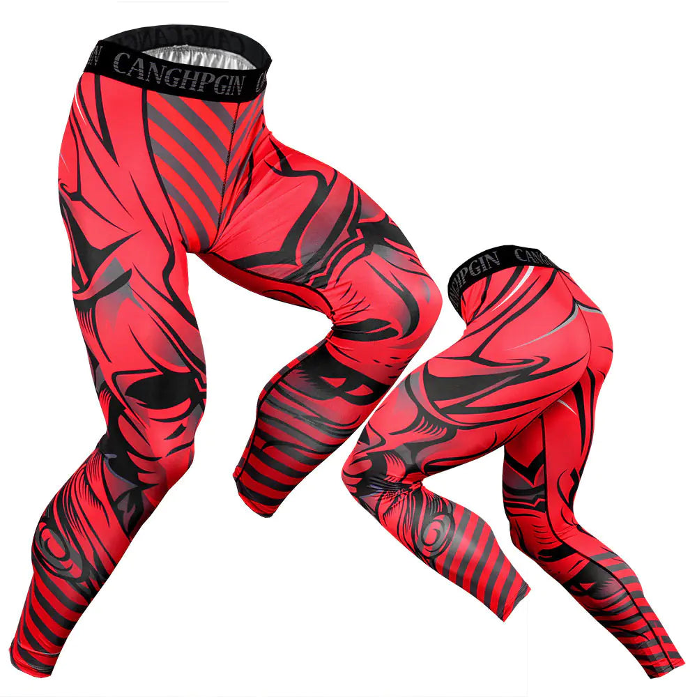 High Bounce Compression Basketball Leggings for Sports