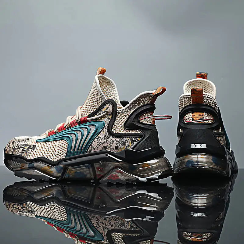Breathable Thin Mesh Sports Running Basketball Shoes