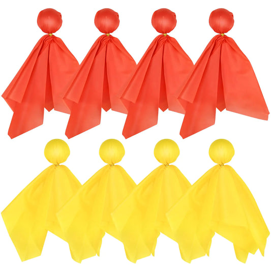 8pcs Football Penalty Flags Football Challenge Flags Referee Flag