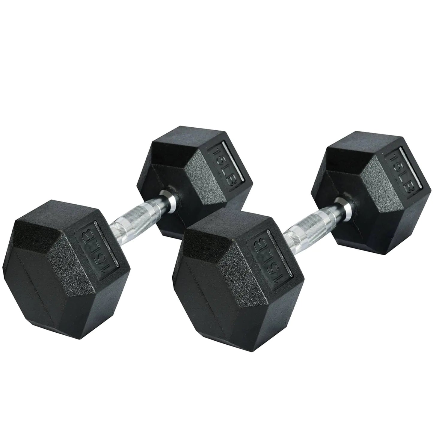 Neoprene Coated Hexagon Dumbbell SetAnti RollNon SlipDumbbells