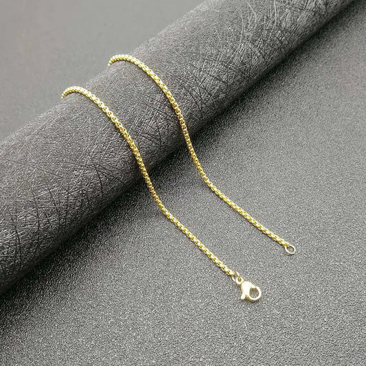 Gold and Silver Basketball Pendant Chain (One Piece)
