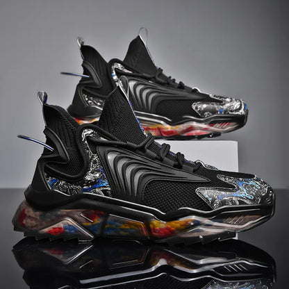 Breathable Thin Mesh Sports Running Basketball Shoes