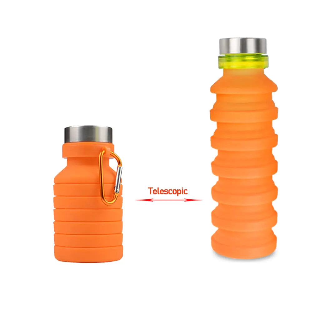 Collapsible Sports Water Bottle for Outdoor Activities