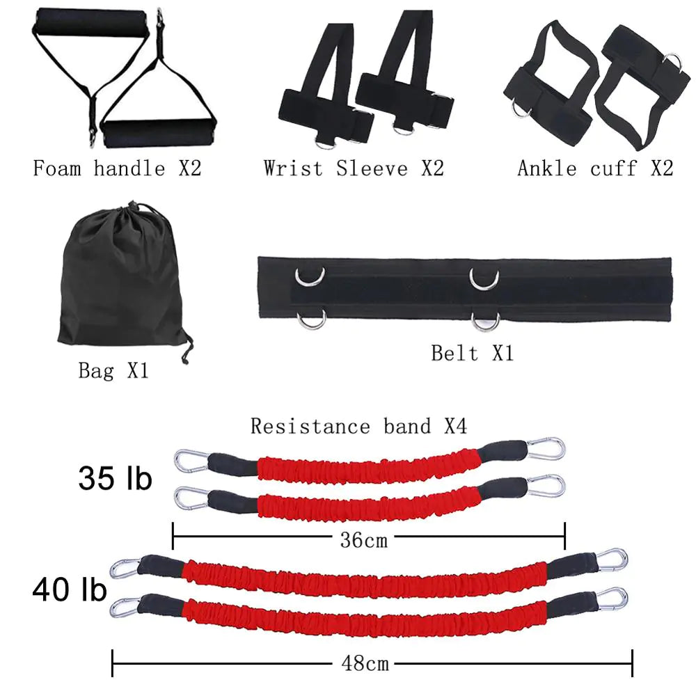 150 lb Basketball Jumping Agility Trainer with Resistance Band