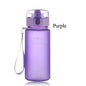 Frosted Sports Water Bottle, Plastic Travel Cup