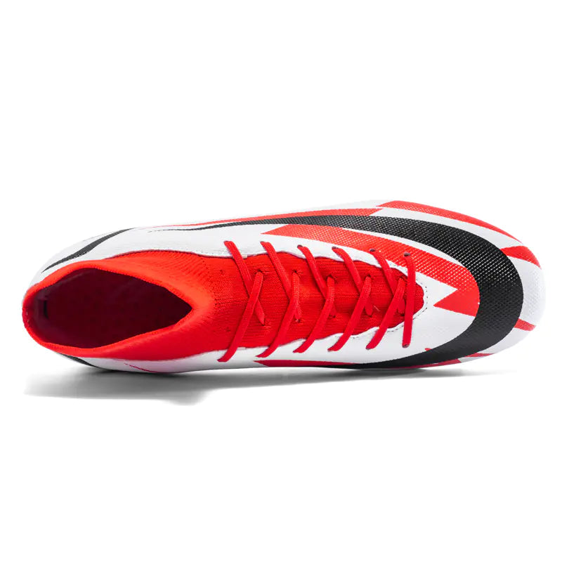 Men's Ultralight Outdoor Soccer Shoes - Polyester Material