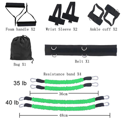 150 lb Basketball Jumping Agility Trainer with Resistance Band