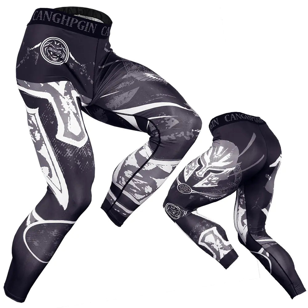 High Bounce Compression Basketball Leggings for Sports