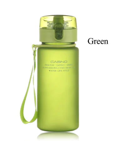 Frosted Sports Water Bottle, Plastic Travel Cup