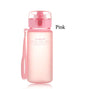 Frosted Sports Water Bottle, Plastic Travel Cup