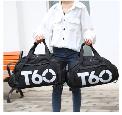 T60 Backpack, Travel Bag, Tote Bag, Gym Bag