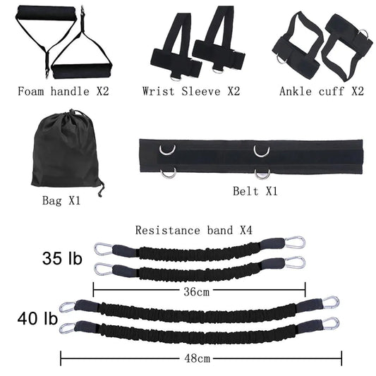 150 lb Basketball Jumping Agility Trainer with Resistance Band
