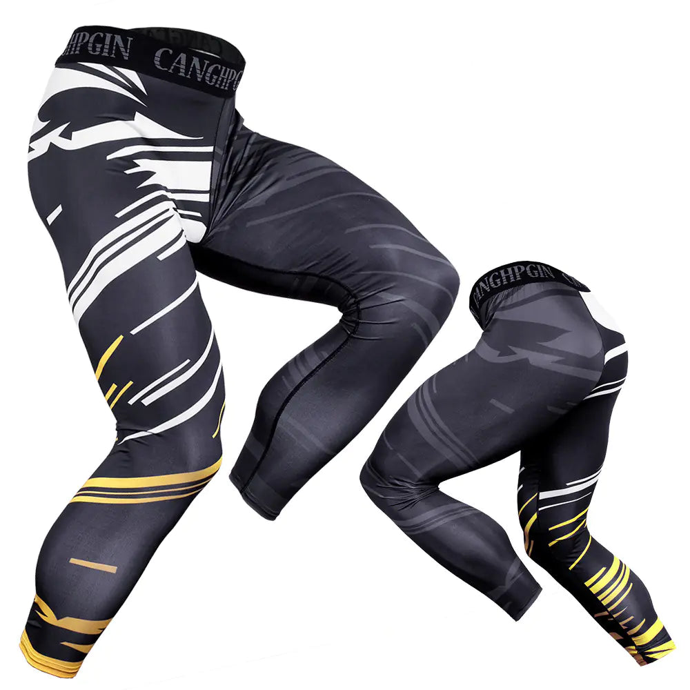 High Bounce Compression Basketball Leggings for Sports