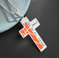 Men's Sports Cross Necklace