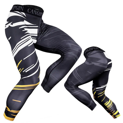 High Bounce Compression Basketball Leggings for Sports