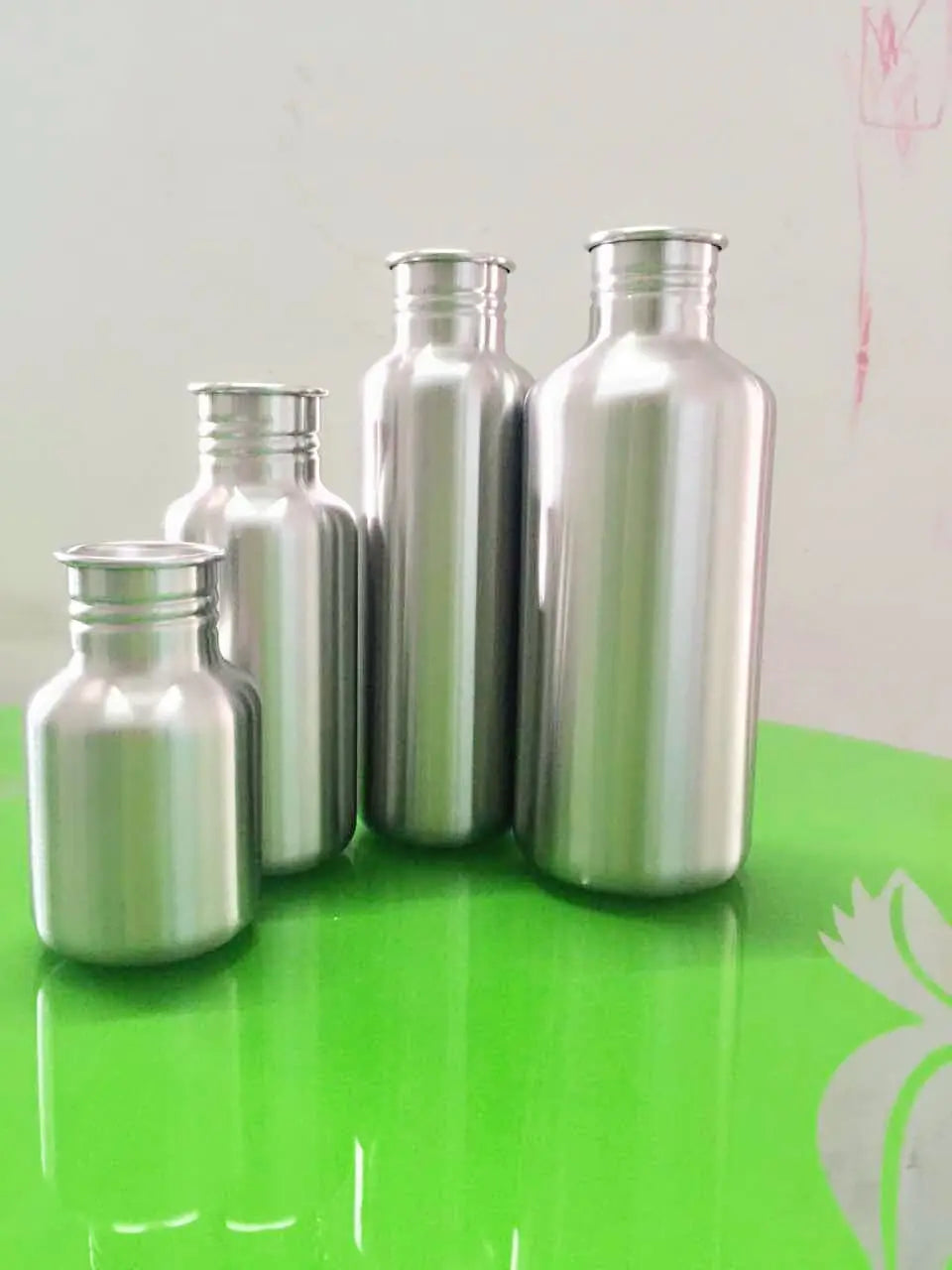 Stainless Steel Sports Water Bottle with Lid