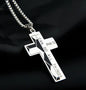 Men's Sports Cross Necklace