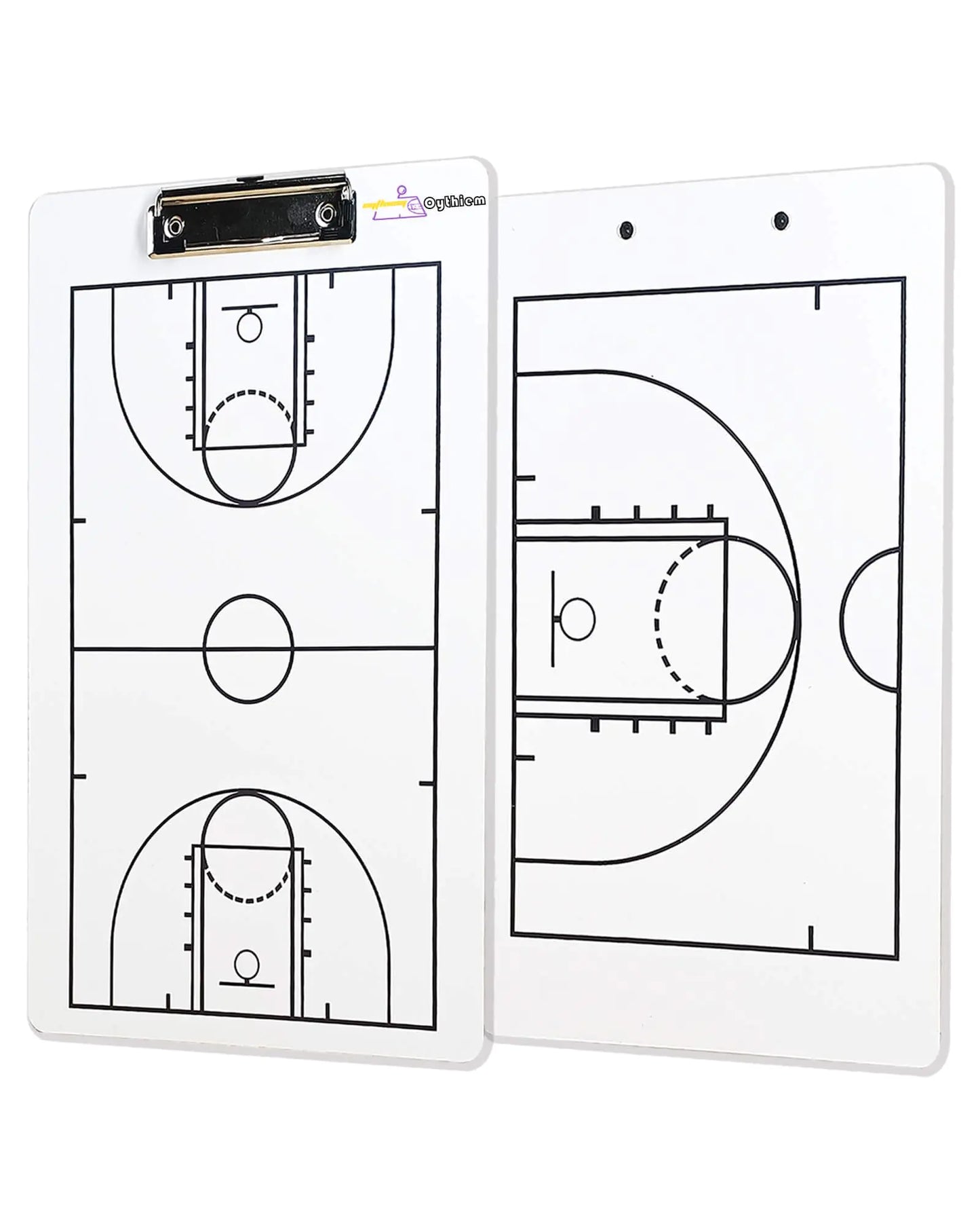 Oythiem Basketball Coaching Board Double-Sided Basketball Clipboard