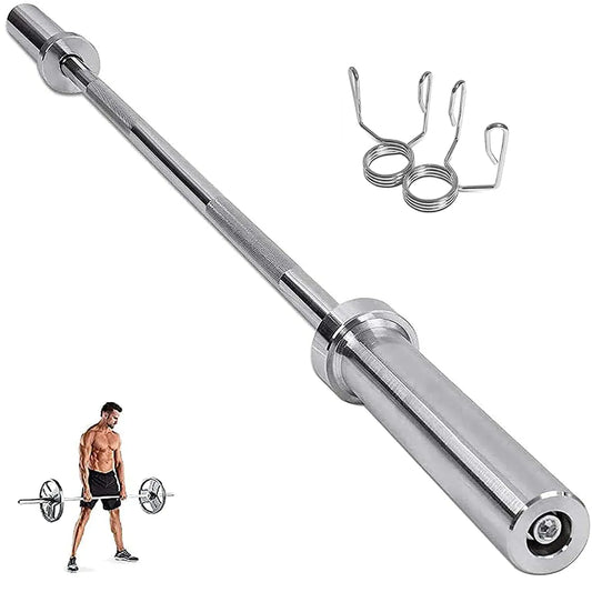 uyoyous 4FT Barbell Bar Solid