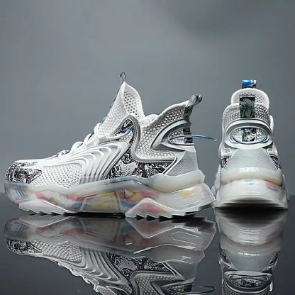Breathable Thin Mesh Sports Running Basketball Shoes