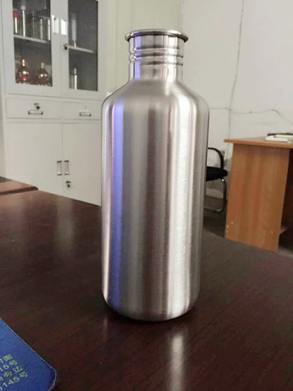 Stainless Steel Sports Water Bottle with Lid