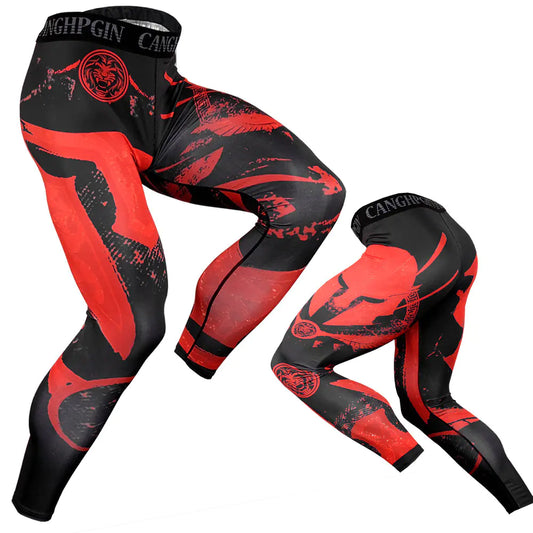 High Bounce Compression Basketball Leggings for Sports