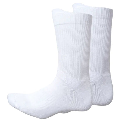 Men's Black & White Sports Socks for Football & Basketball