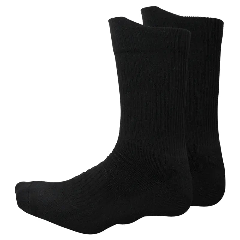 Men's Black & White Sports Socks for Football & Basketball
