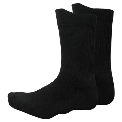 Men's Black & White Sports Socks for Football & Basketball