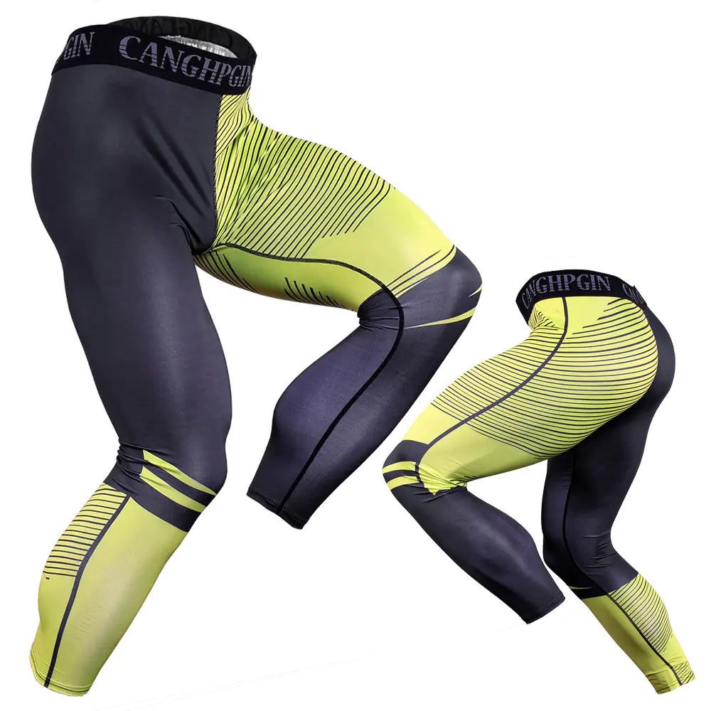 High Bounce Compression Basketball Leggings for Sports