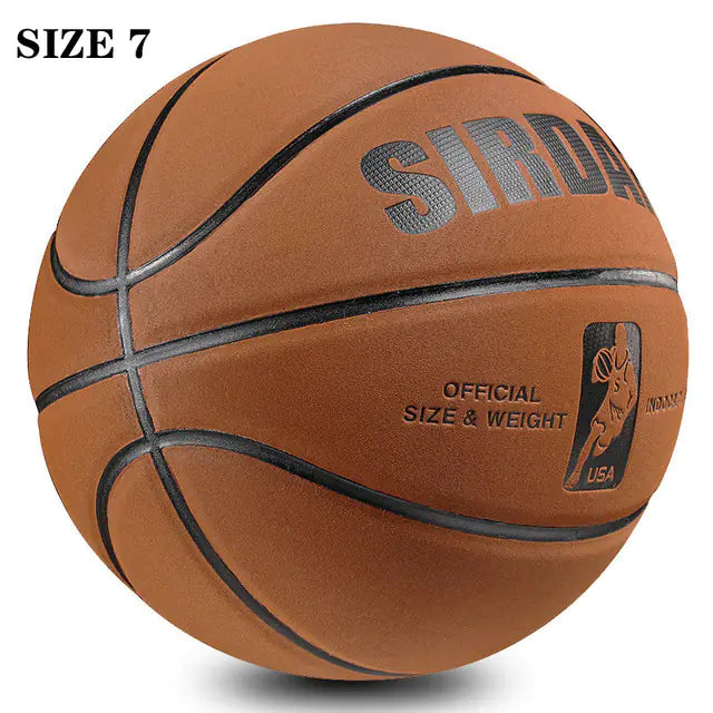 Professional Size 7 Soft Microfiber Basketball - Purple