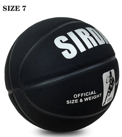Professional Size 7 Soft Microfiber Basketball - Purple